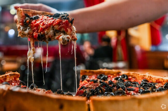 Residents craving deep dish pizza have a short trip to Giordano's.