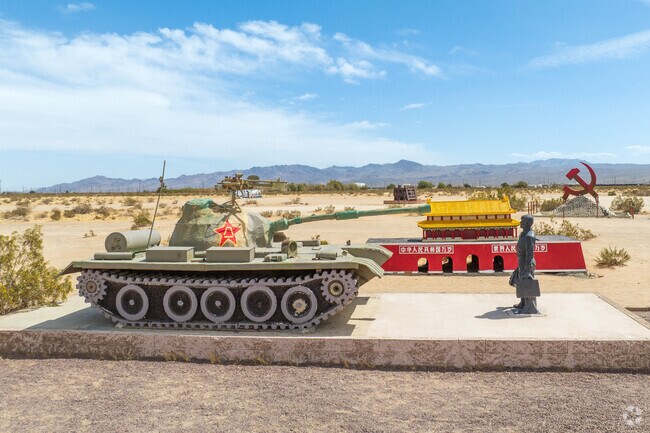 Liberty Sculpture Park was built within 26 acres of Yermo’s desert, it features life-size anti-communist sculptures and honors the universal desire for freedom.