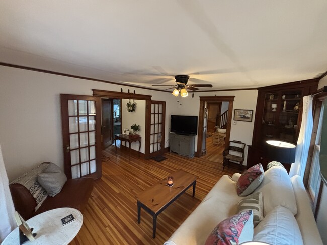 Historic features: French doors