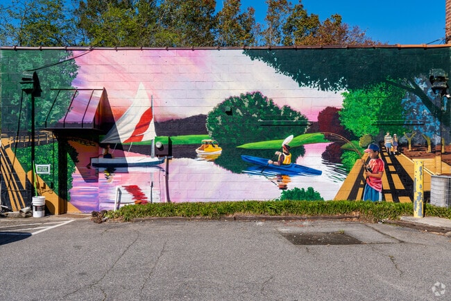 South Cary residents appreciate murals in Downtown Cary.
