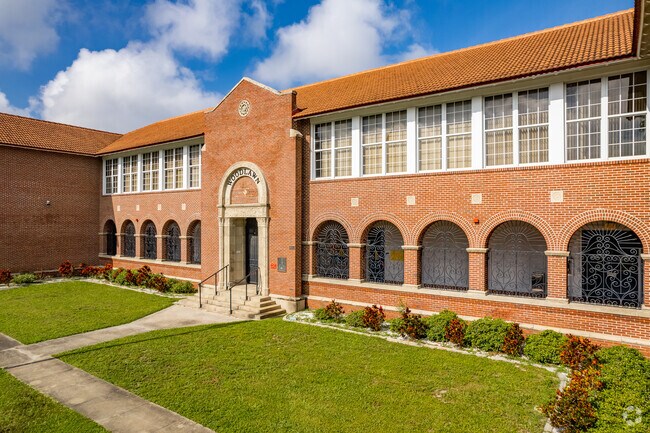 Woodlawn Elementary School provides an educational foundation for young minds.