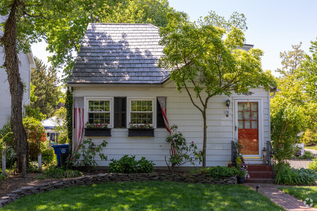 Cute cottages are dotted on quiet side streets in Navesink.