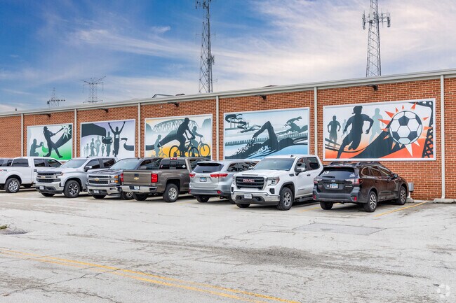 Mural in the community Park, Artist David Becker.