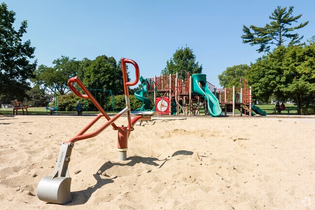 McCullough Park has a many amenities including a new playground for Near West Galena kids.