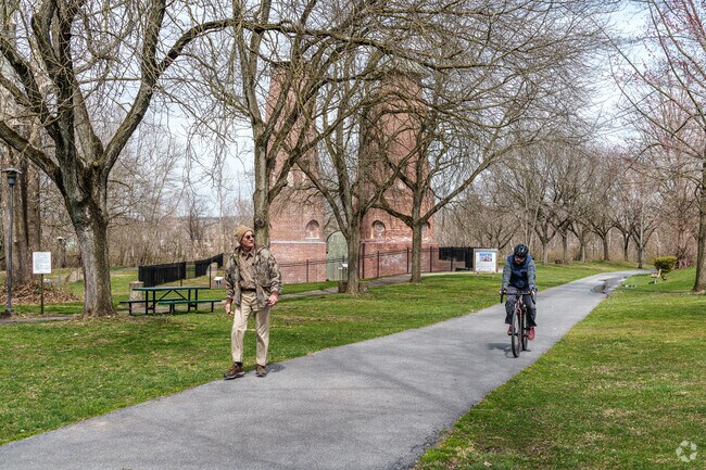 Saylor Park near West Catasauqua is home to this cement kiln, a throwback to industrial days.