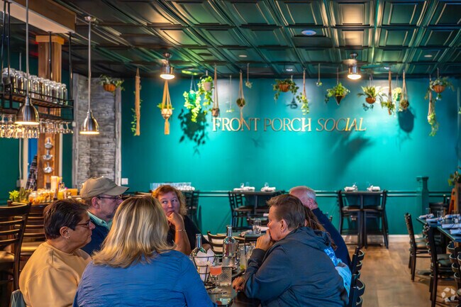 Front Porch Social brings a relaxing atmosphere, crafted cocktails, and a delicious menu.