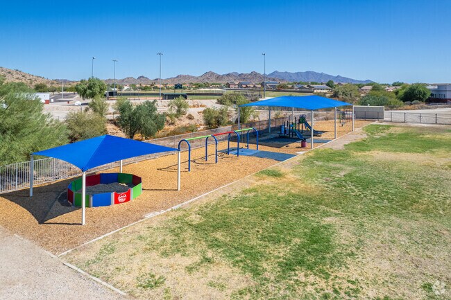 Where learning meets play at the playground of Estrella Mountain Elementary School in Goodyear.