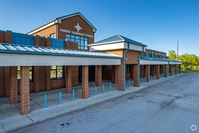 Amherst Elementary School, located on Schaad Road, is a landmark of Amherst’s northside.