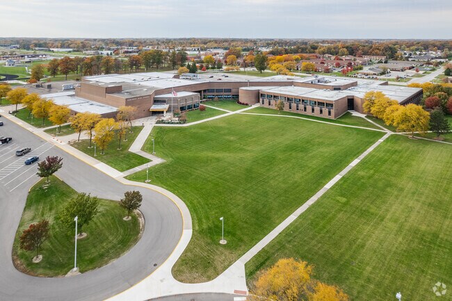 Northrop High School in Fort Wayne offers plenty of space for all students.