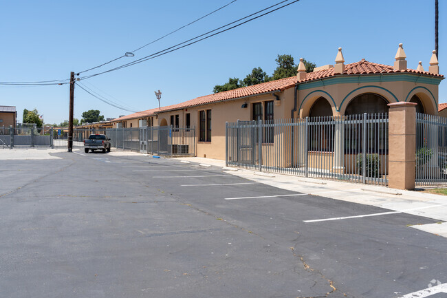 Parking area at Jefferson Elementary in Corona.