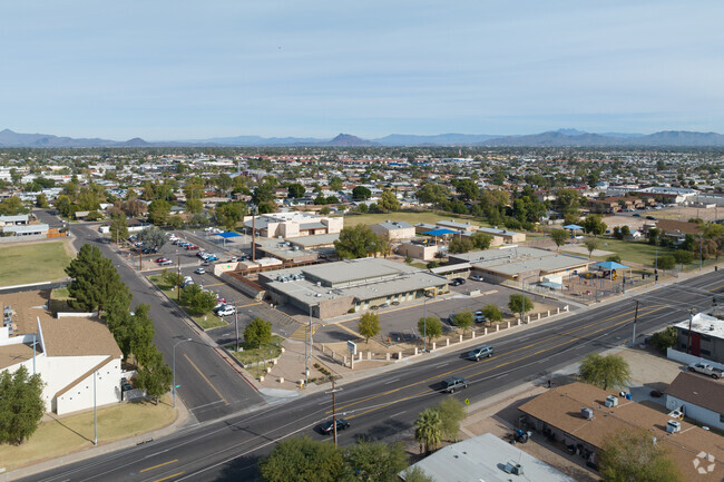 Longfellow Elementary is located on Broadway Road in Mesa.