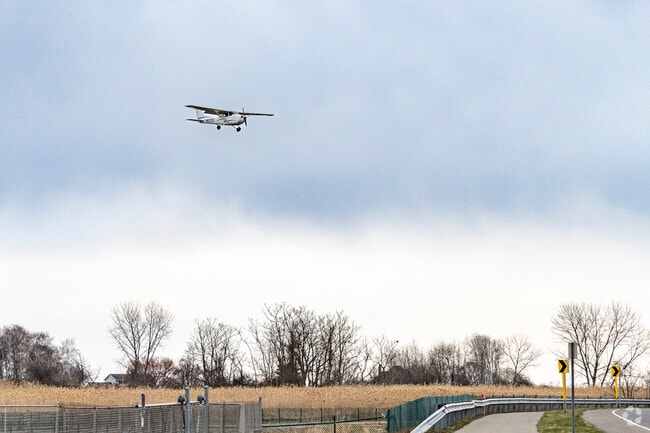 Take a walk or ride your bike on the pathway around the Sikorsky Memorial Airport in Stratford.
