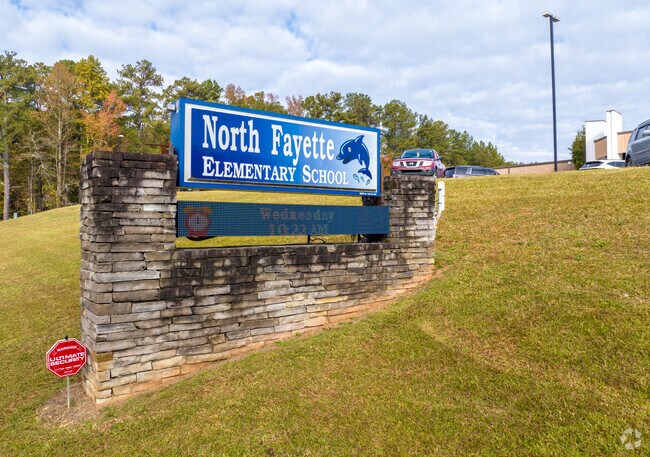 North Fayette Elementary School serves around 583 students daily.