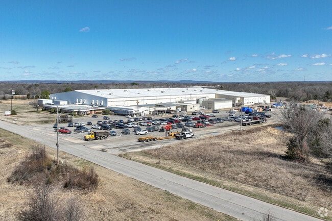 SLPT Global Pump Group is a large employer located in the Sallisaw Industrial Park.