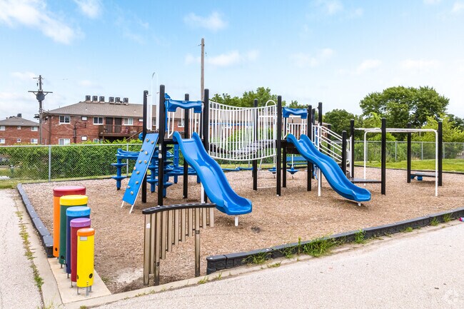 At recess Thomas A Edison Elementary School students can enjoy the fresh air.