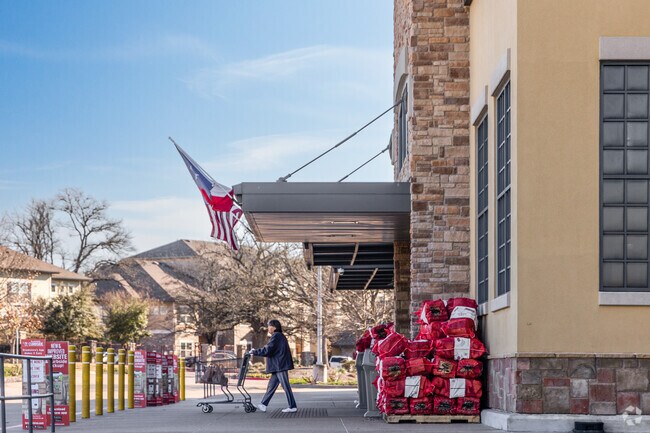 Big box stores, like Brookshire's, are staples for residents of Joshua.