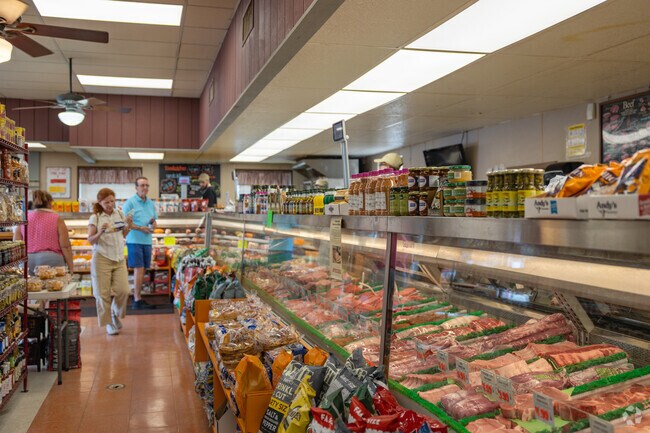 Stock up on fresh meats at the Village Butcher in Milford.
