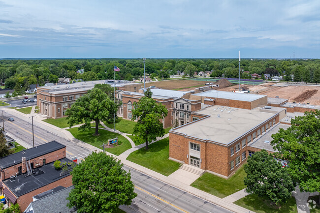 West High School is in the Fisk Addition neighborhood.