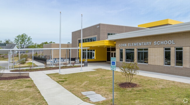 Some students from the Mordecai neighborhood attend the nearby Conn Elementary School.