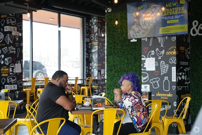 There are many yummy cheesy meals on the menu at I Heart Mac & Cheese.