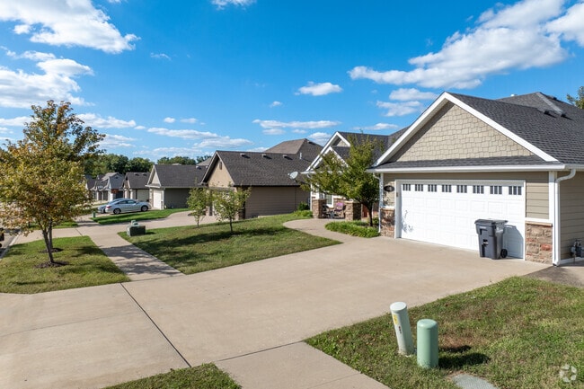 King's Meadow streets are lined with new-traditional homes.