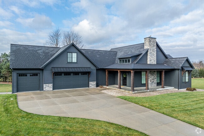 New homes in small subdivisions are constantly being built in Hudsonville.