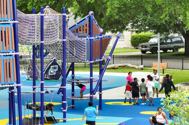 Douglass Park Family Center Playground is an amazing addition for the locals.