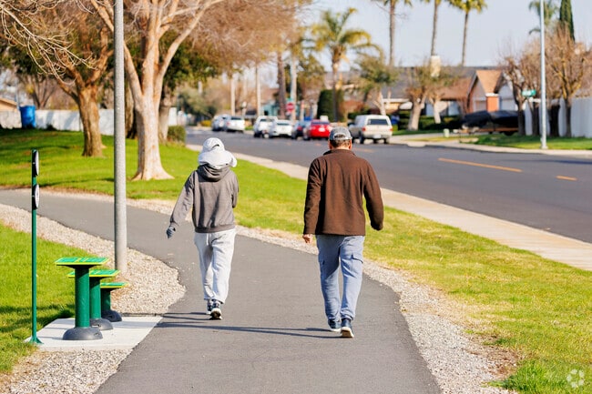 Take a stroll along Harold B. Harless Park in Howard.