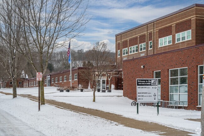 Elmwood High School shares a building with the elementary school.