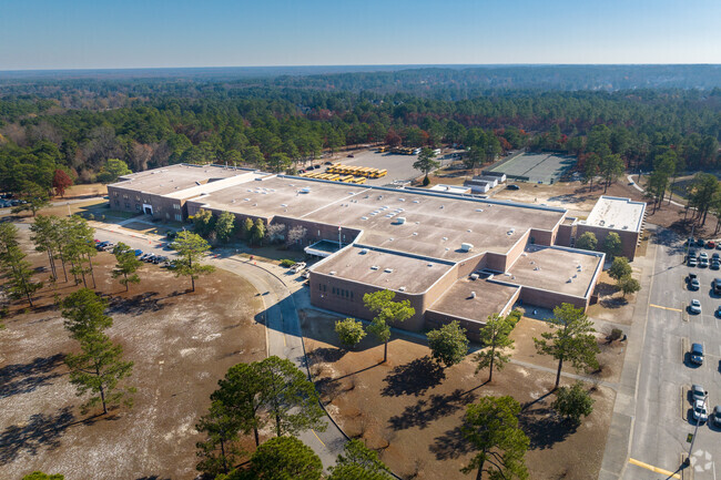 Pine Forest High School in the Pine Forest neighborhood.