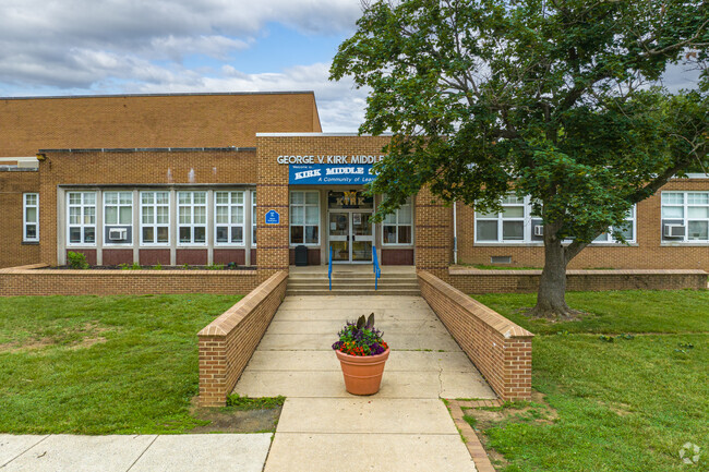 George V. Kirk Middle School features a 15 to 1 student-teacher ratio in Newark.