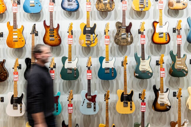 Discover the perfect guitar at Lidgett Music.