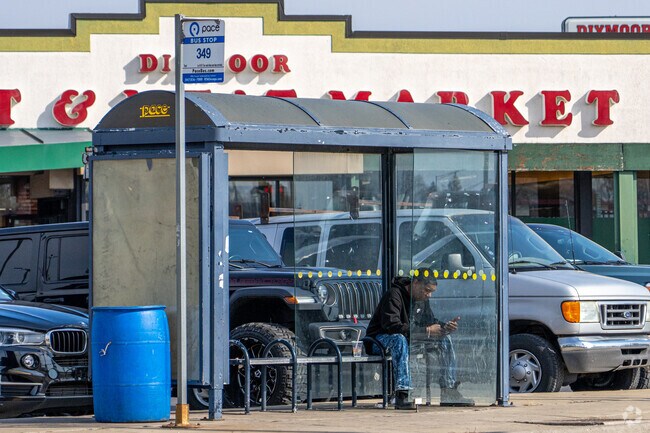 Residents appreciate the convenience of many bus stops in Dixmoor.