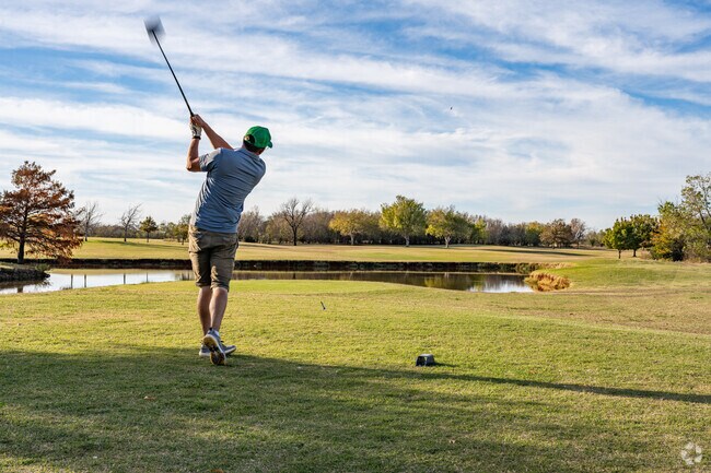 Summit Place golfers have their choice of several courses, such as Lake Hefner Golf Club.