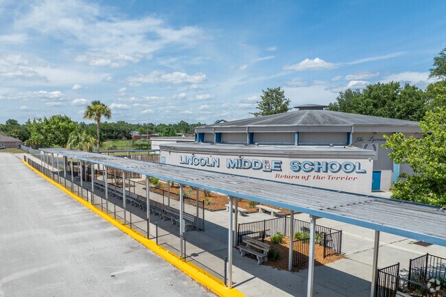 Lincoln Middle School were the slogan is "Return of the Terrier".