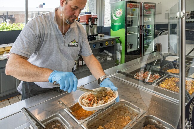 Customize your meal to your liking at Jalapeño Grill in North Broadway.