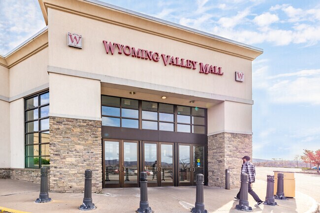 Residents enjoy visiting Wyoming Valley Mall, south of Hudson, PA.