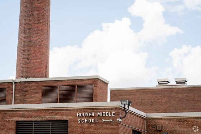Hoover Middle School in Buffalo has over 800 students.