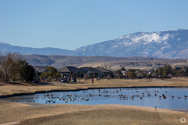 Dayton Valley Golf Club features tranquil ponds and mountain vistas.