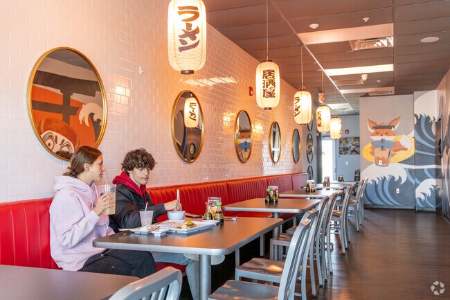 Foxy Sushi specializes in fresh, made-to-order sushi and can be found near Pacific Meadows.
