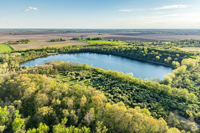 Siegler Lake at Big Rock Forest Preserve has a 2.7-mile loop trail everyone can enjoy.