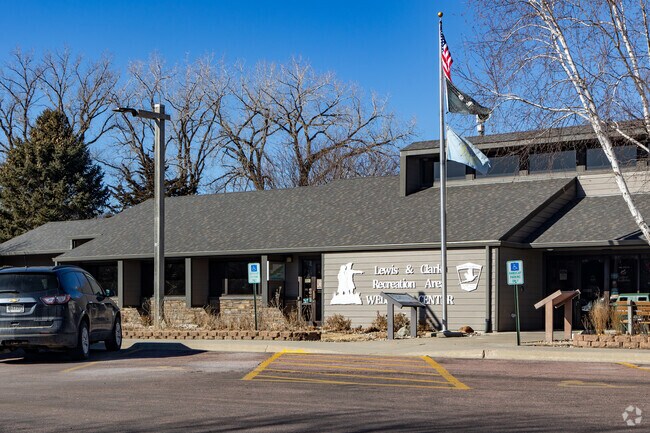 Lewis and Clark Recreation Area is a large outdoor recreation area to the east of Yankton.