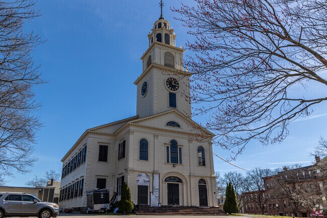 The First Church of Roxbury in Fort Hill has been around since 1632.