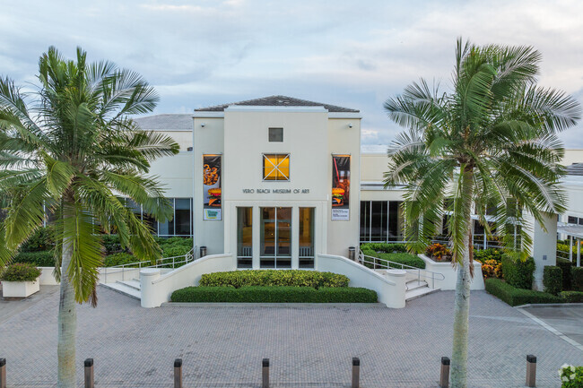 The Vero Beach Museum of Art in South Beach, showcases diverse exhibitions year-round.