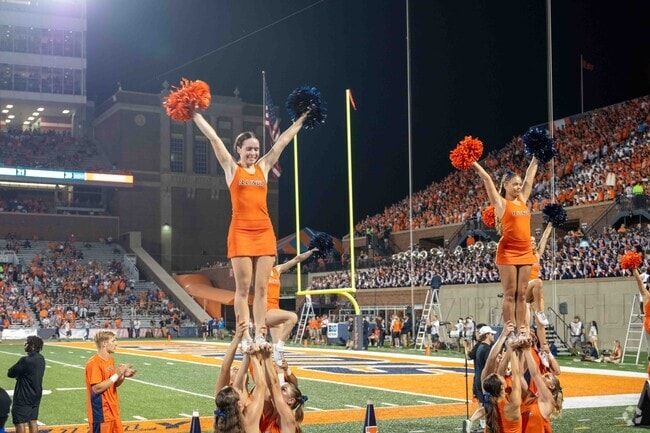 Savoy residents can attend and enjoy many of the U of I athletic events.