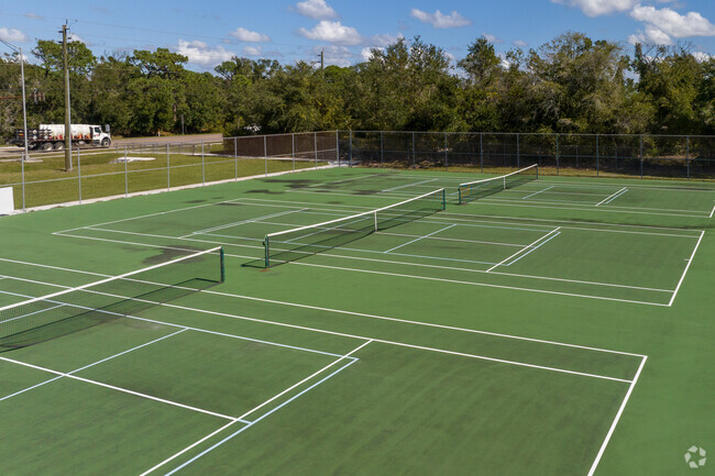 Laurel Nokomis School in East Venice has tennis courts for students to play tennis.