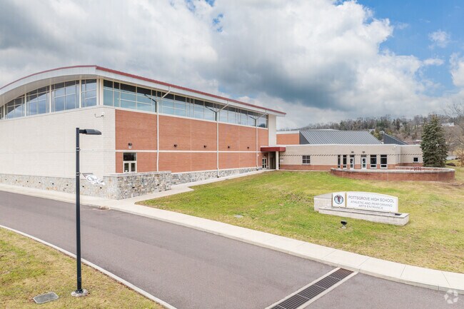 Pottsgrove High School includes a large performing arts center.