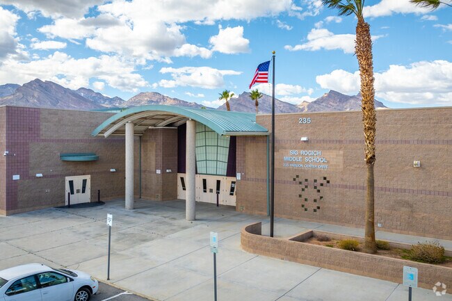 Queensridge Middle School students can attend Sig Rogich Middle School.