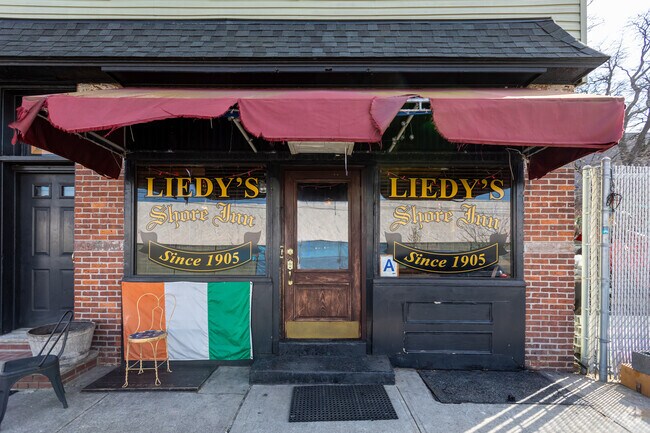 Have a beer at Liedy's Shore Inn, a long standing tavern serving the residents of New Brighton.