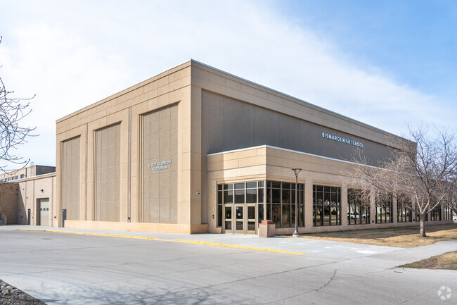 Bismarck High School has a great indoor gymnasium.